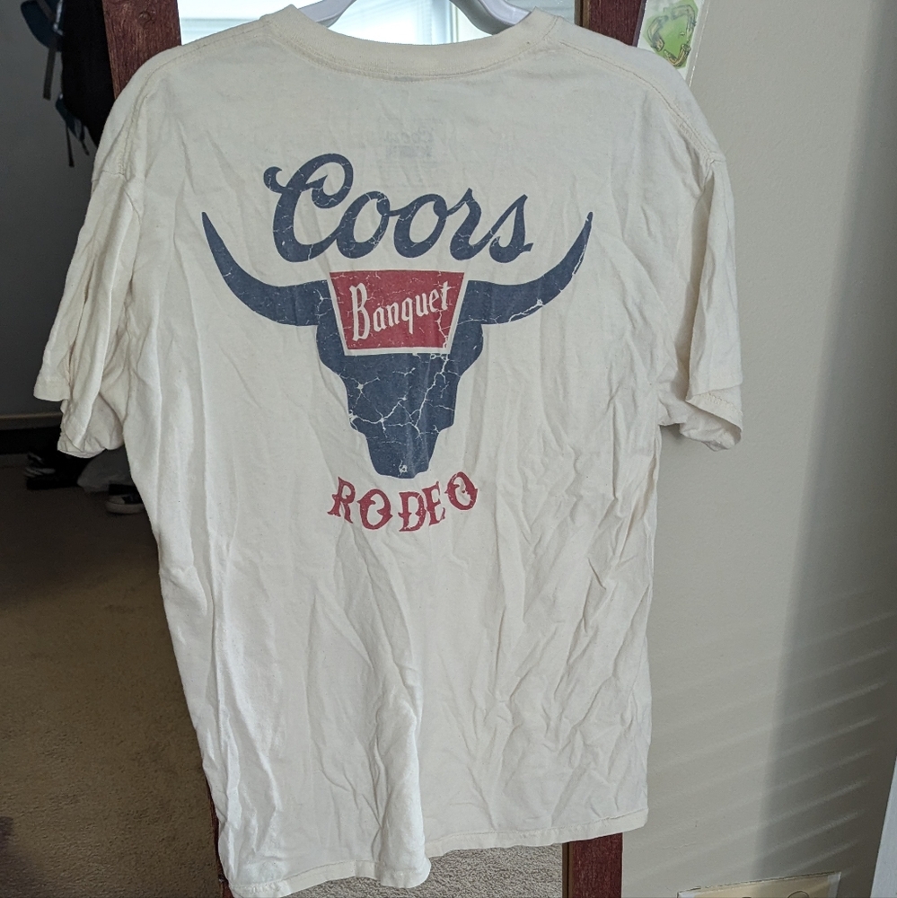 Coors rodeo men's shirt